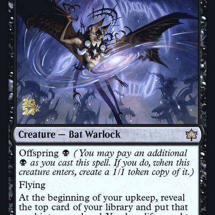 Darkstar Augur [Bloomburrow Promos] Prerelease Foil