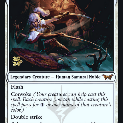 The Wandering Rescuer [Duskmourn: House of Horror Promos] Prerelease Foil