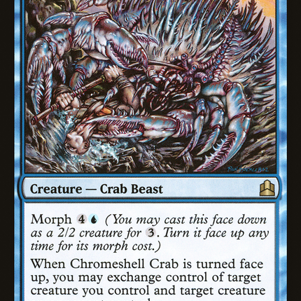 Chromeshell Crab [Commander 2011]