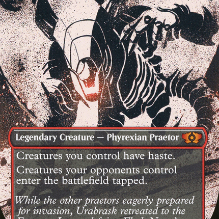 Urabrask the Hidden (Showcase) (Borderless) [Multiverse Legends]