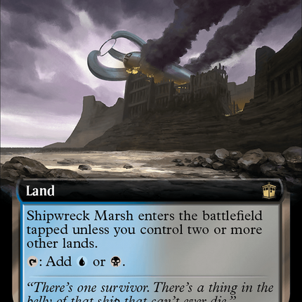 Shipwreck Marsh (Extended Art) [Doctor Who] Surge Foil