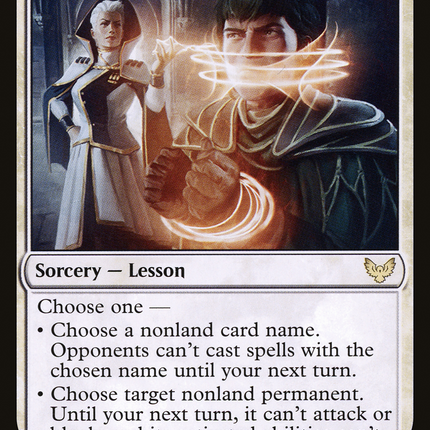 Academic Probation (lesson) [Strixhaven: School of Mages]