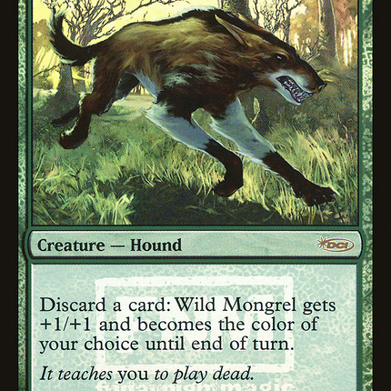 Wild Mongrel [Friday Night Magic 2006] Foil