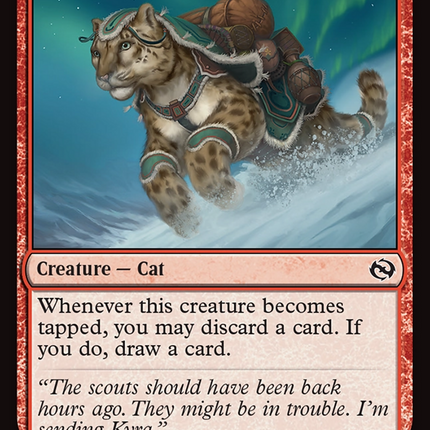 Rescue Leopard [Tarkir: Dragonstorm] Foil
