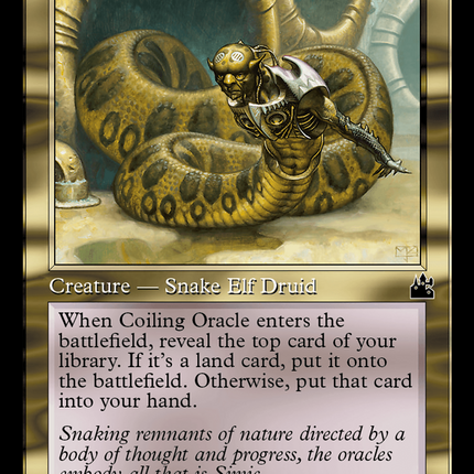 Coiling Oracle (Retro) [Ravnica Remastered]