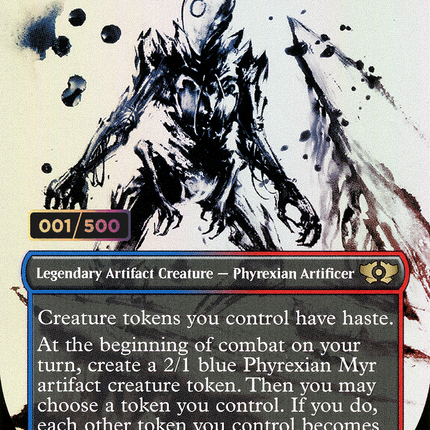 Brudiclad, Telchor Engineer (Showcase) (Borderless) [Multiverse Legends] Serialized Foil