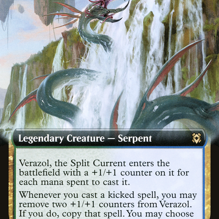 Verazol, the Split Current (Extended Art) [Zendikar Rising]
