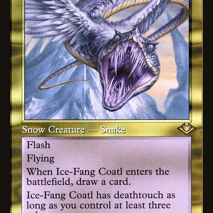 Ice-Fang Coatl (Retro) [Modern Horizons 1 Timeshifts]