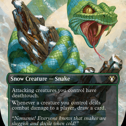 Ohran Frostfang (Borderless) [Commander Masters]