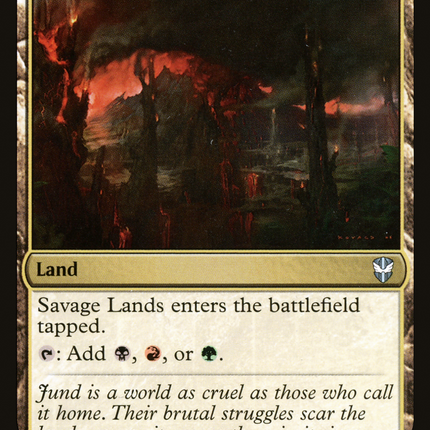 Savage Lands [New Capenna Commander]