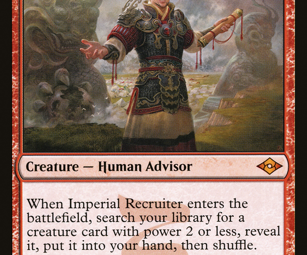 帝国の徴募兵 Imperial Recruiter foil 4set Imperial Recruiter