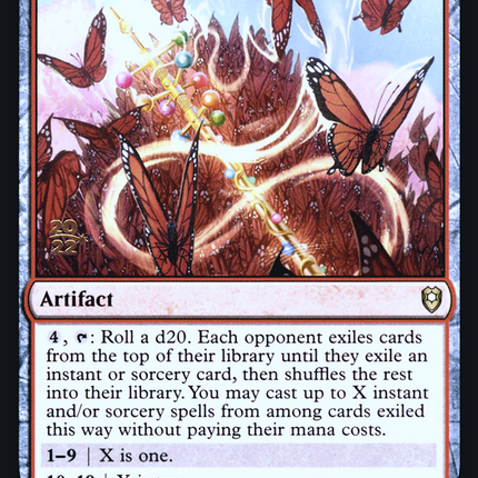 Wand of Wonder [Battle for Baldur's Gate Promos] Prerelease Foil