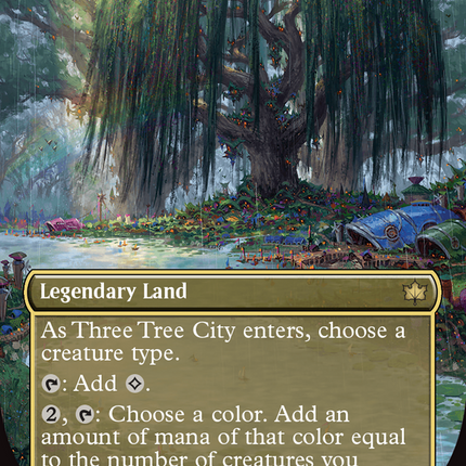 Three Tree City (Borderless) [Bloomburrow]