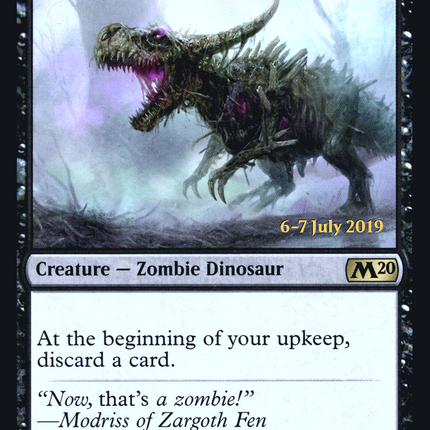 Rotting Regisaur [Core Set 2020 Promos] Prerelease Foil
