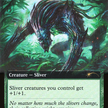 Predatory Sliver (Extended Art) [Secret Lair Drop] Foil