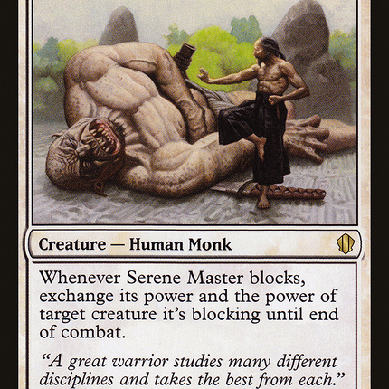 Serene Master [Commander 2013]