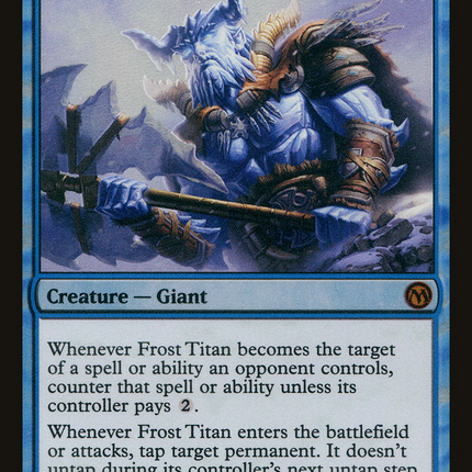 Frost Titan [Duels of the Planeswalkers 2012 Promos ] Foil