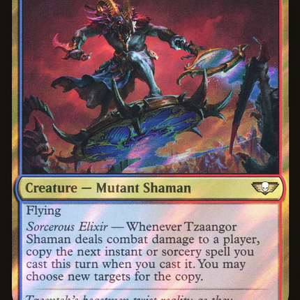Tzaangor Shaman [Warhammer 40,000 Commander] Surge Foil