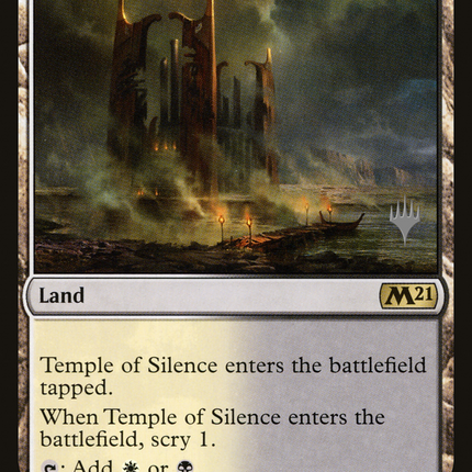 Temple of Silence [Core Set 2021 Promos]
