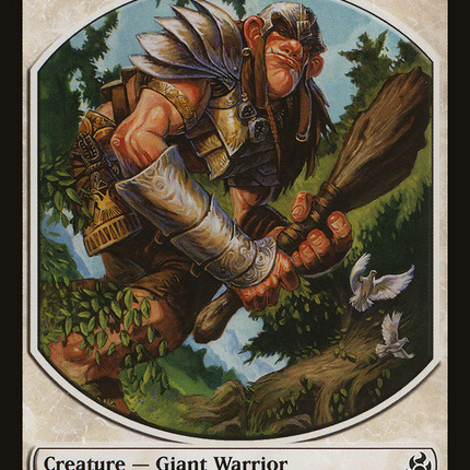 Giant Warrior [Morningtide Tokens]