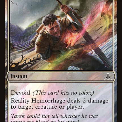 Reality Hemorrhage (devoid) [The List]