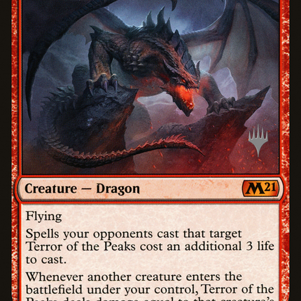 Terror of the Peaks [Core Set 2021 Promos]