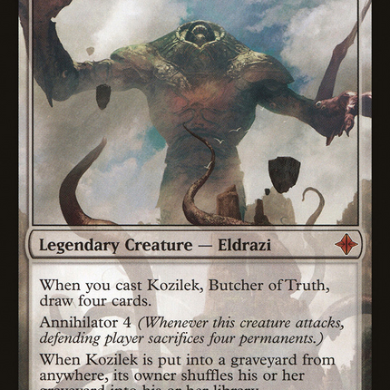 Kozilek, Butcher of Truth [Rise of the Eldrazi]