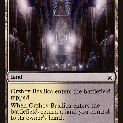 Orzhov Basilica [Commander Anthology]