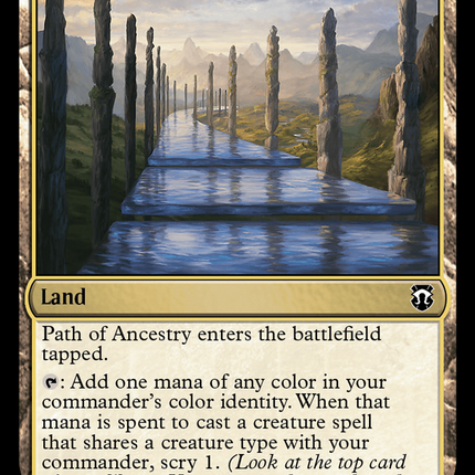 Path of Ancestry [Modern Horizons 3 Commander] Foil