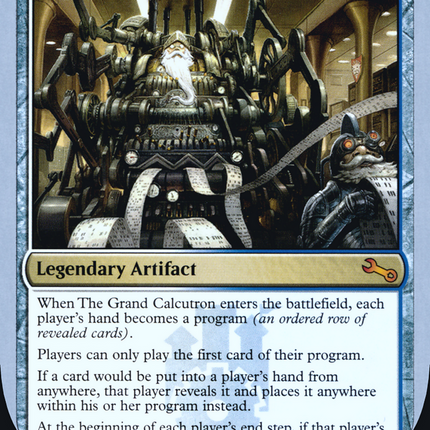 The Grand Calcutron [The List (Unfinity Foil Edition)] Foil