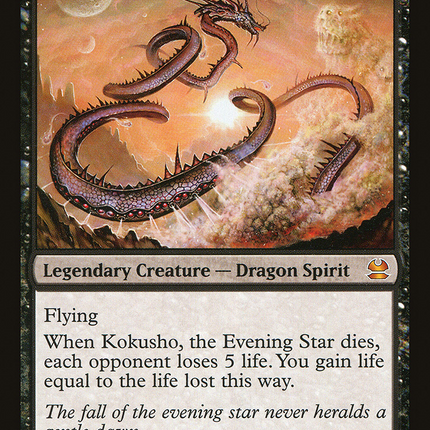 Kokusho, the Evening Star [Modern Masters]