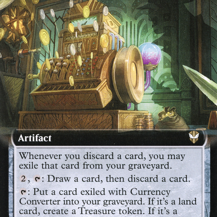 Currency Converter (Extended Art) [New Capenna Commander]