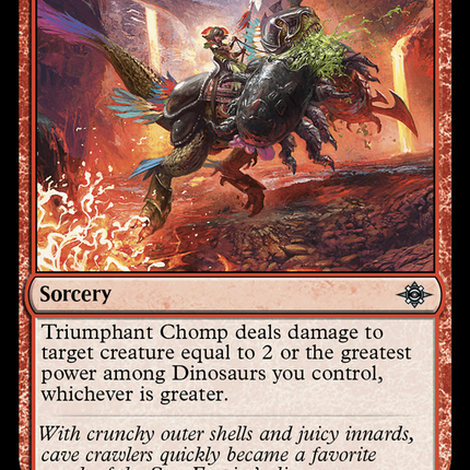 Triumphant Chomp [The Lost Caverns of Ixalan]