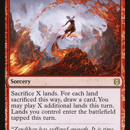 Nahiri's Lithoforming [Zendikar Rising]