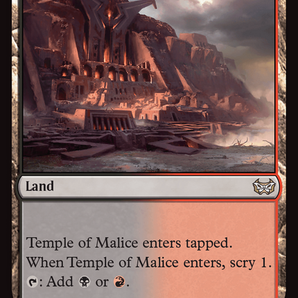 Temple of Malice [Duskmourn: House of Horror Commander]