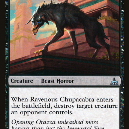Ravenous Chupacabra [The List]