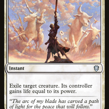 Swords to Plowshares [Crimson Vow Commander]