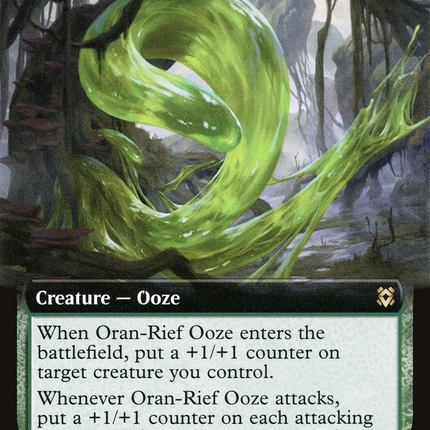 Oran-Rief Ooze (Extended Art) [Zendikar Rising]