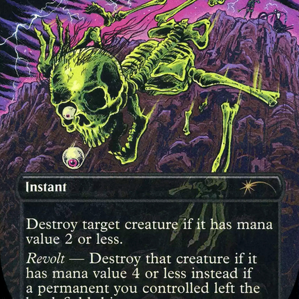 Fatal Push (Borderless) [Secret Lair Showdown] Foil