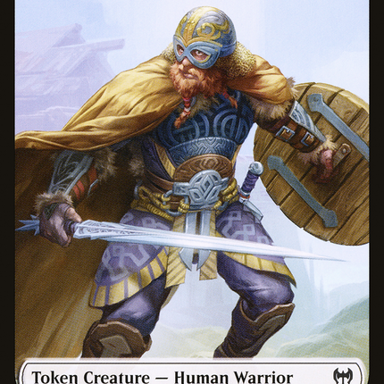 Human Warrior [Kaldheim Tokens]