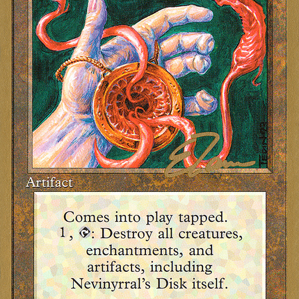 Nevinyrral's Disk [Pro Tour Collector Set]