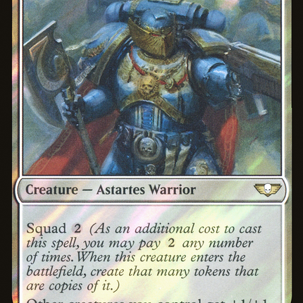 Ultramarines Honour Guard [Warhammer 40,000 Commander] Surge Foil