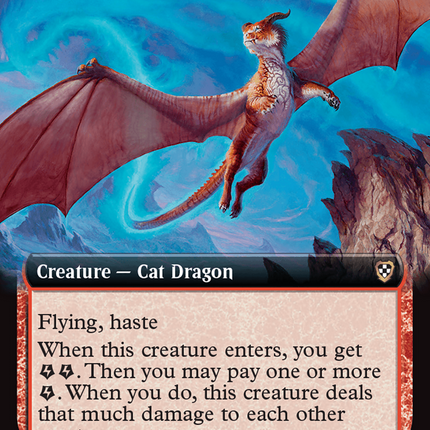 Territorial Aetherkite (Extended Art) [Commander: Aetherdrift]