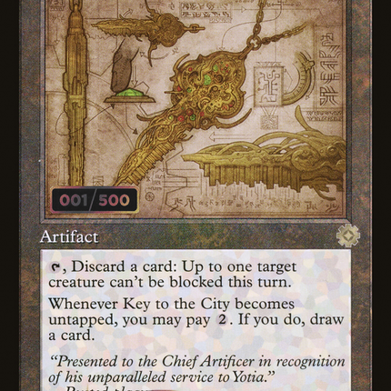 Key to the City (Retro) [The Brothers' War Retro Artifacts] Serialized Foil