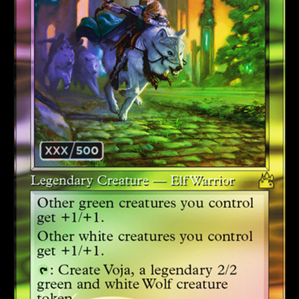 Tolsimir Wolfblood (Retro) [Ravnica Remastered] Serialized Foil