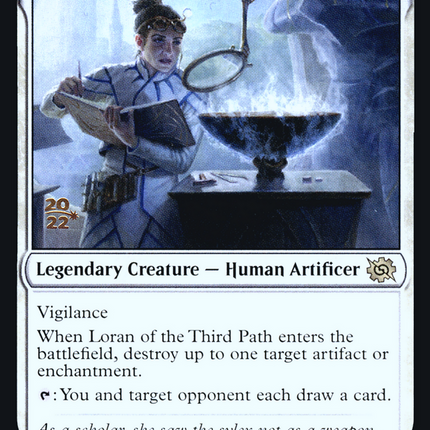 Loran of the Third Path [The Brothers' War Promos] Prerelease Foil