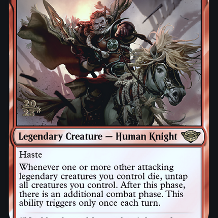 Éomer, Marshal of Rohan [Tales of Middle-earth Promos] Prerelease Foil