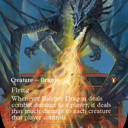 Balefire Dragon (Borderless) [Commander Masters]