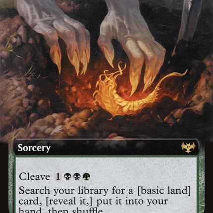 Dig Up (Extended Art) [Innistrad: Crimson Vow]