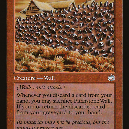 Pitchstone Wall (Retro) [The List]